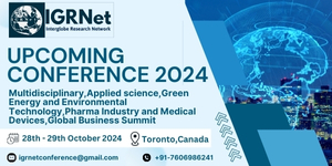 Upcoming International Conference for Canada 2024-2025